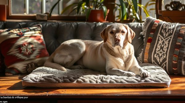 Les bienfaits des matelas orthopédiques pour chiens âgés